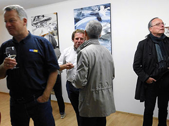 Tina Juretzek mit der Ausstellung Zweierlei Glück bei Martin Leyer-Pritzkow 01