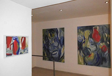 Tina Juretzek mit der Ausstellung Zweierlei Glück bei Martin Leyer-Pritzkow 02
